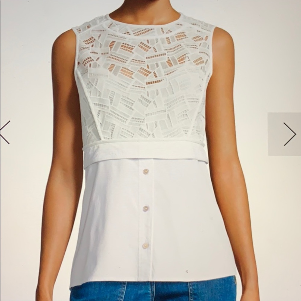 Veronica Beard Combo Shirt